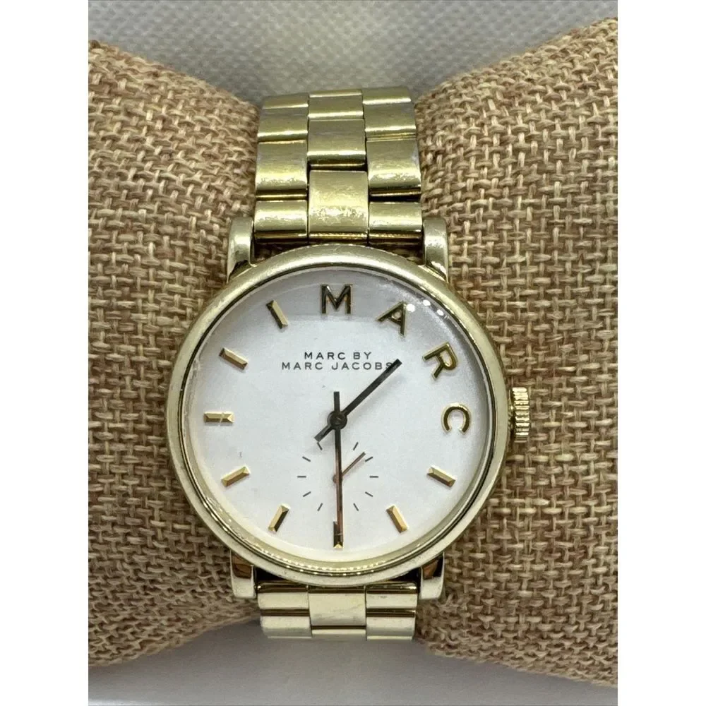 Marc Jacobs Baker MBM3243 Womens Stainless Steel Analog Dial Quartz Watch JNA730